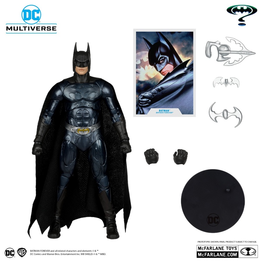 Buy DC Multiverse Batman Forever Batman Build-A-Figure 7 Inch Figure ...