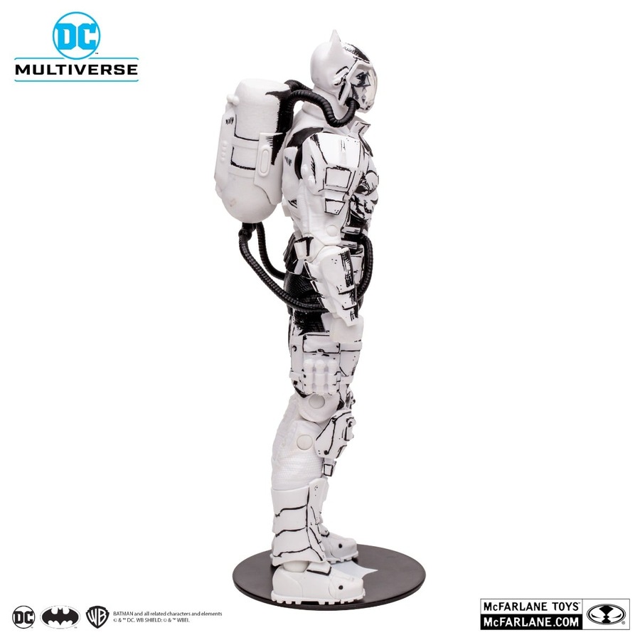 DC Multiverse Gold Label Justice League Amazo Virus Hazmat Suit Batman Sketch Edition 7 inch Action Figure