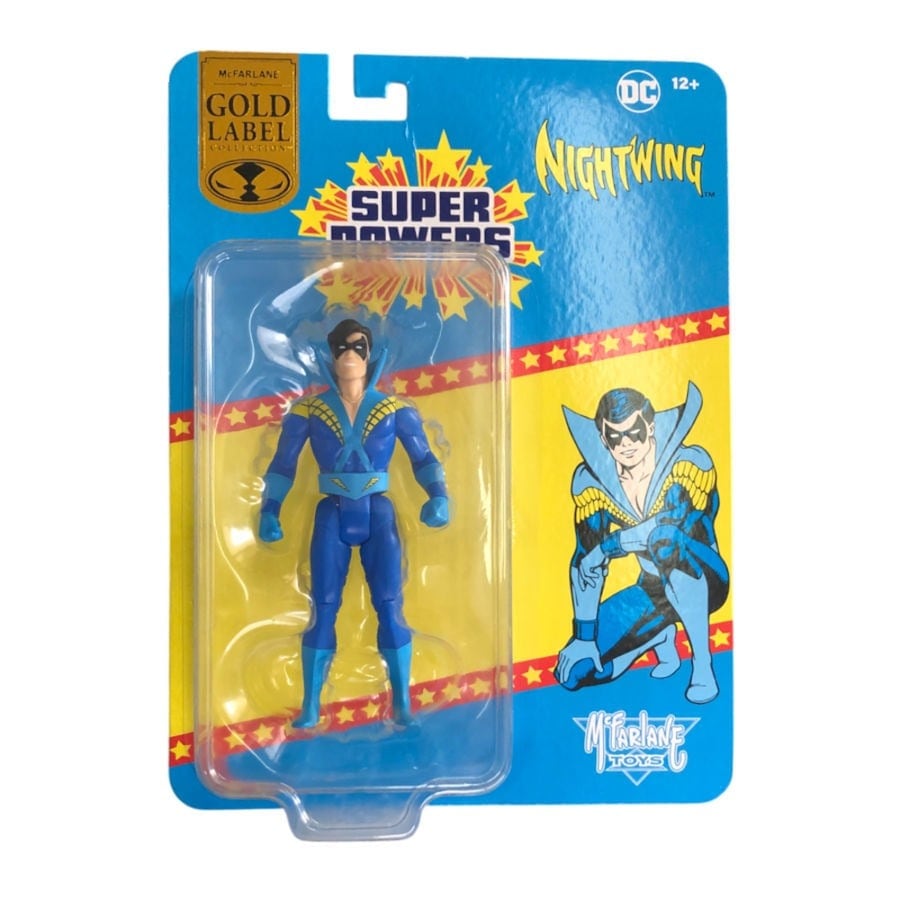 DC Super Powers Gold Label Nightwing 4.5 inch Action Figure