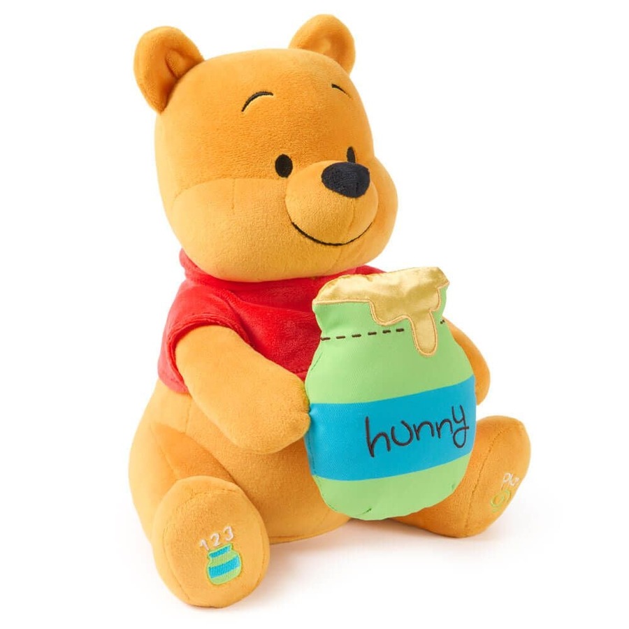 Disney Animated Peek-A-Boo Pooh Plush