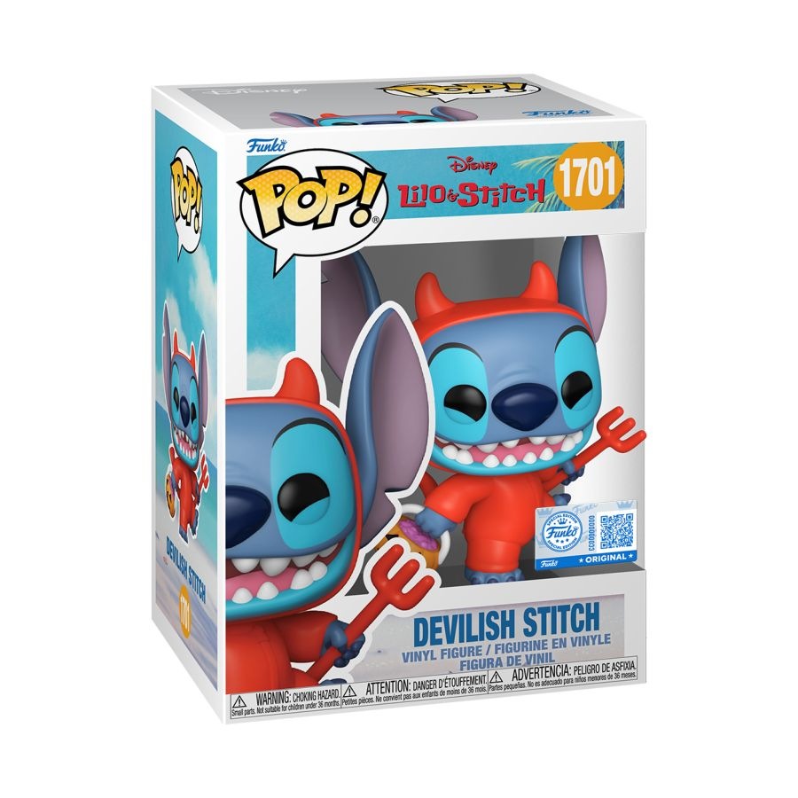 Disney Lilo and Stitch Devilish Stitch Funko POP! Vinyl