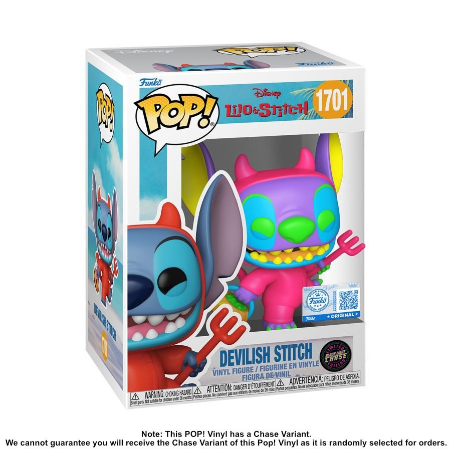 Disney Lilo and Stitch Devilish Stitch Funko POP! Vinyl