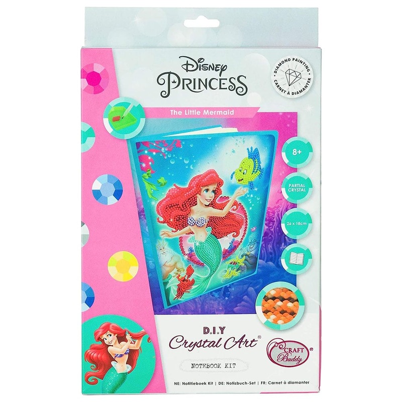 Buy Disney Little Mermaid Diamond Painting DIY Crystal Art Notebook Kit