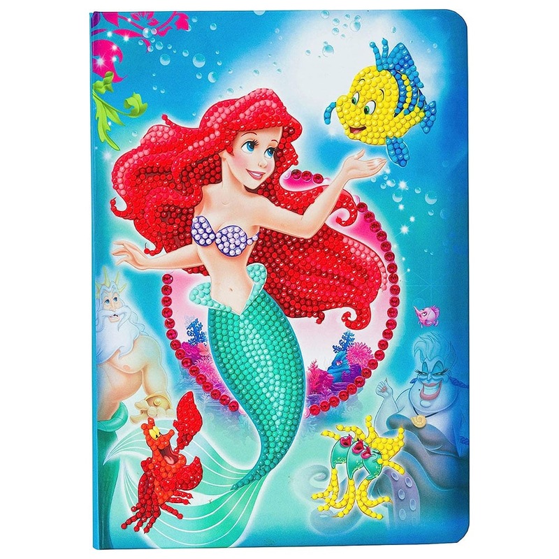 Buy Disney Little Mermaid Diamond Painting DIY Crystal Art Notebook Kit
