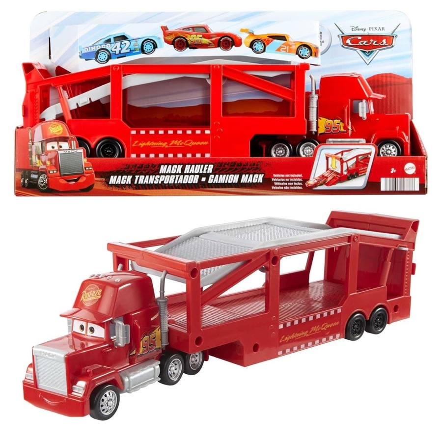 Disney Pixar Cars Mack Hauler 13 Inch Truck with Ramp