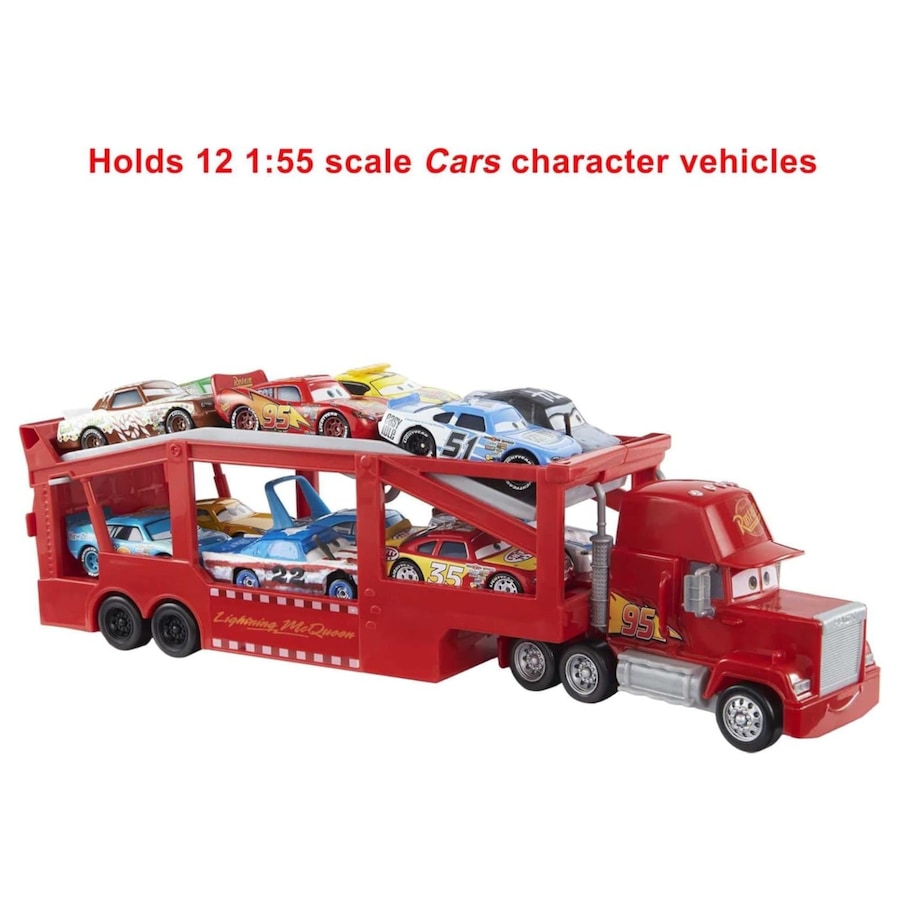 Disney Pixar Cars Mack Hauler 13 Inch Truck with Ramp