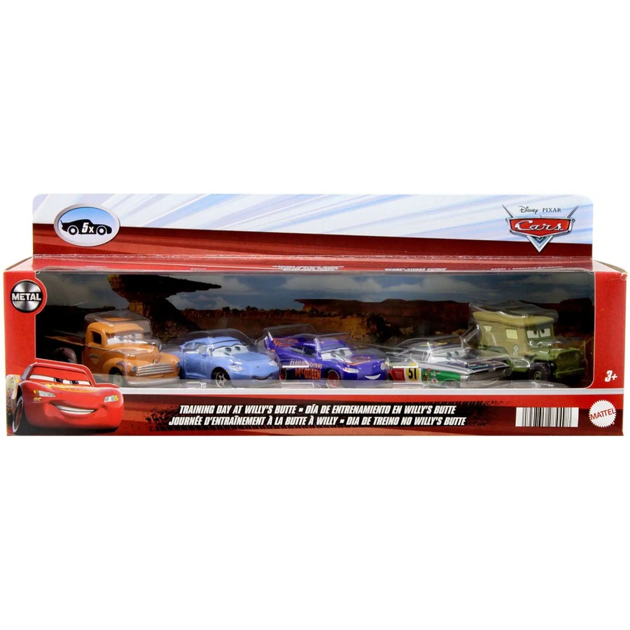 Disney Pixar Cars Training Day at Willy's Butte Diecast Vehicle 5 Pack