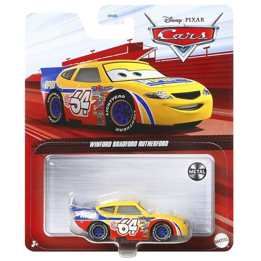 Disney Pixar Cars Winford Bradford Rutherford Diecast Car