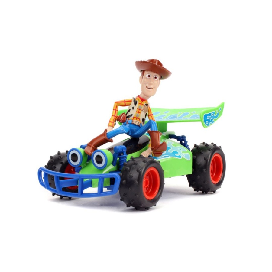 Disney Pizar Toy Story RC Turbo Buggy 1:24 Scale Remote Control Vehicle with Woody