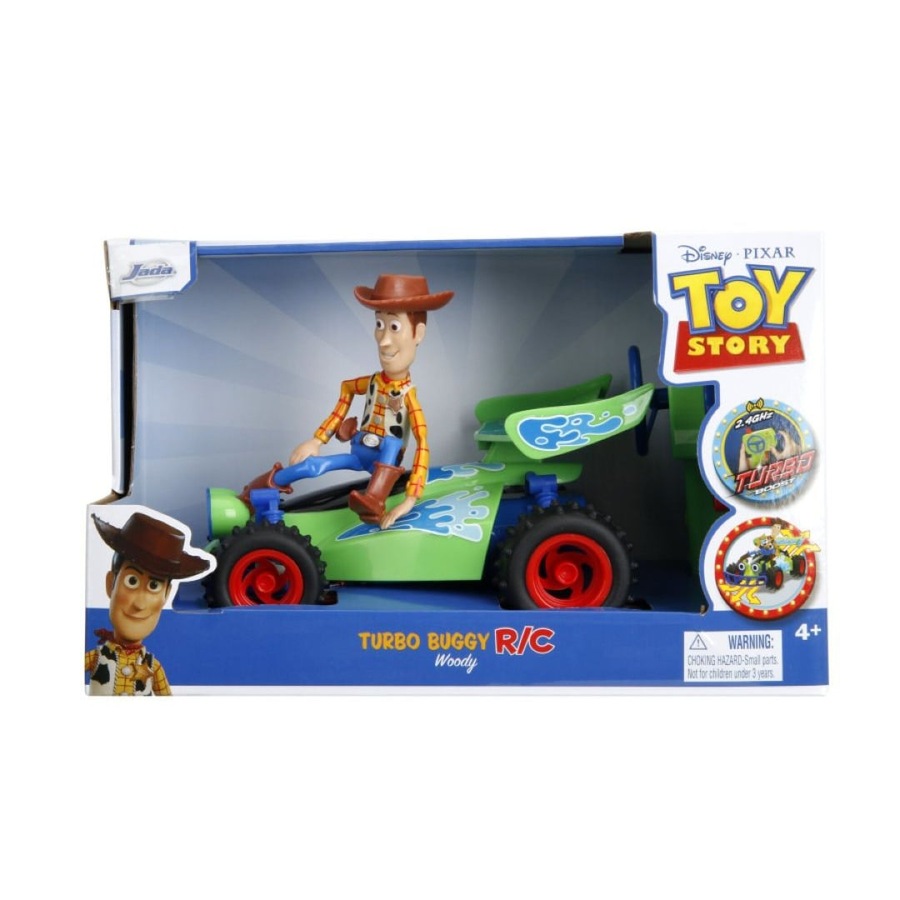 Disney Pizar Toy Story RC Turbo Buggy 1:24 Scale Remote Control Vehicle with Woody