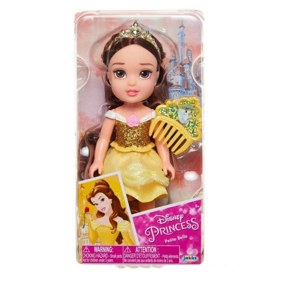 Disney Princess Petite Belle Glitter Doll