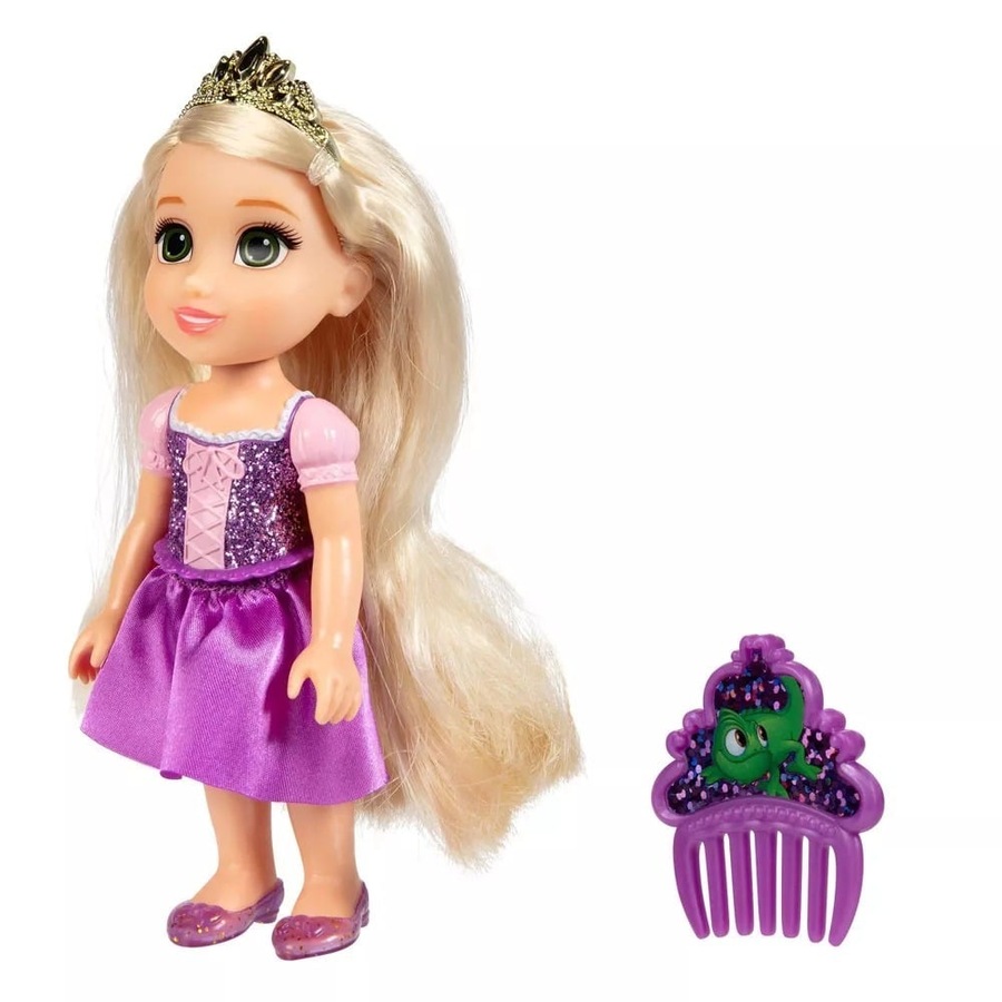 Disney Princess Petite Rapunzel Glitter Doll