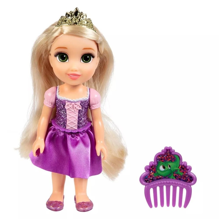 Disney Princess Petite Rapunzel Glitter Doll