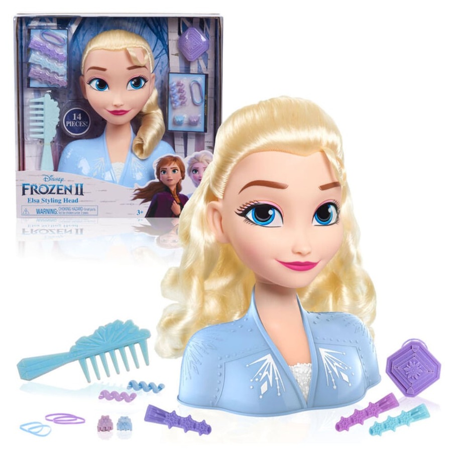 Disney's Frozen Elsa Styling Head Playset
