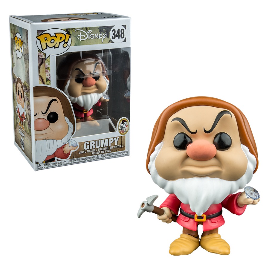 Buy Disney Snow White and the Seven Dwarfs Grumpy Funko POP! Vinyl ...