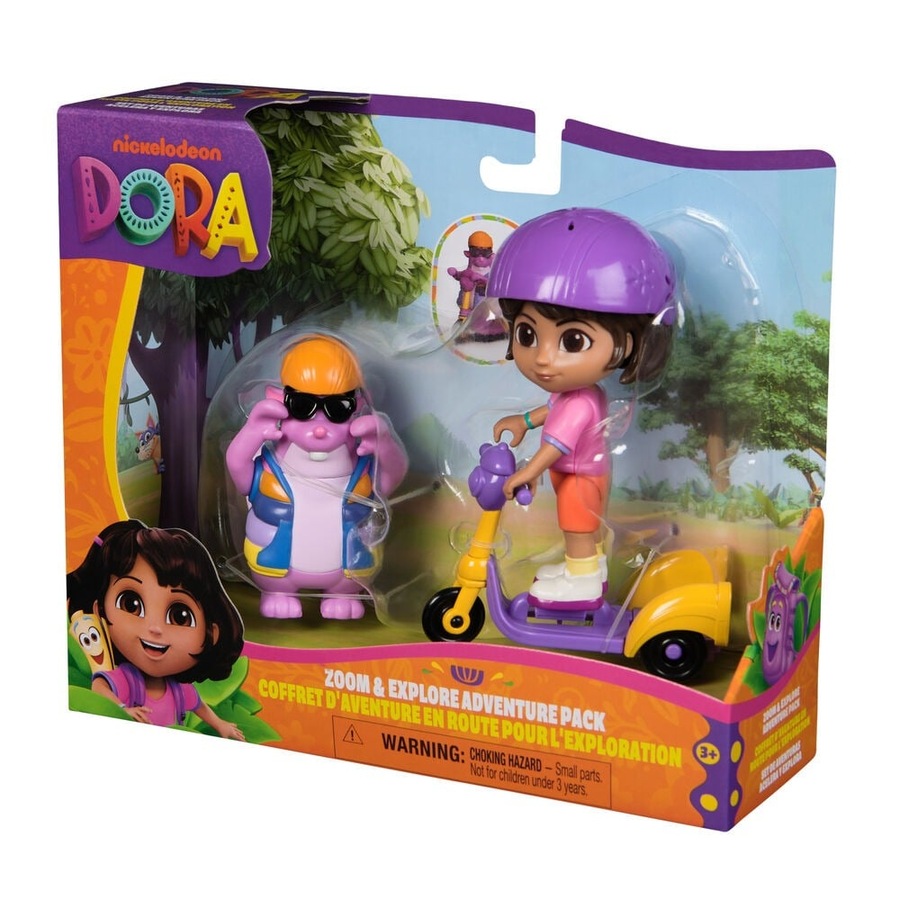 Dora the Explorer Zoom and Explore Adventure Pack Playset