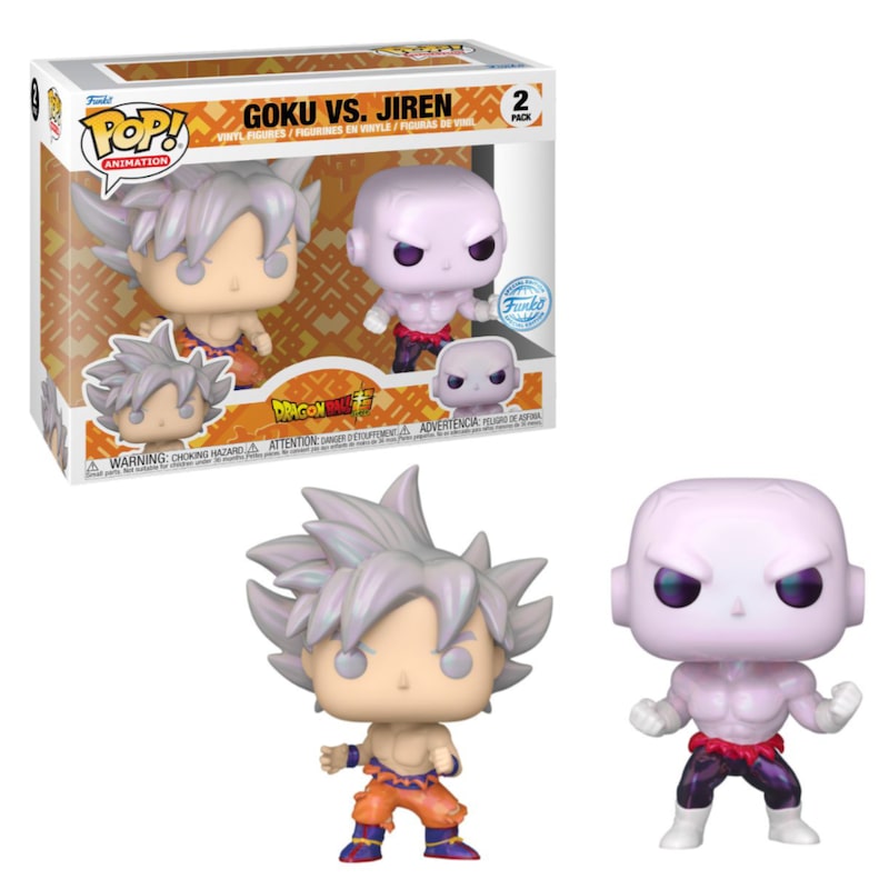 Buy Dragon Ball Super Goku Vs Jiren Pearlescent 2 Pack Funko POP! Vinyl ...