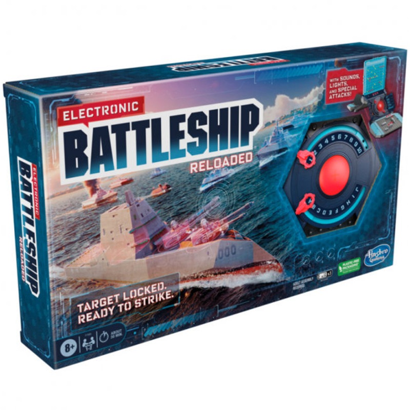 Buy Electronic Battleship Reloaded Board Game MyDeal