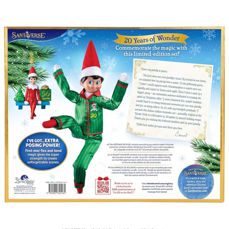 Elf On The Shelf 20th Anniversary Limited Edition Box Set