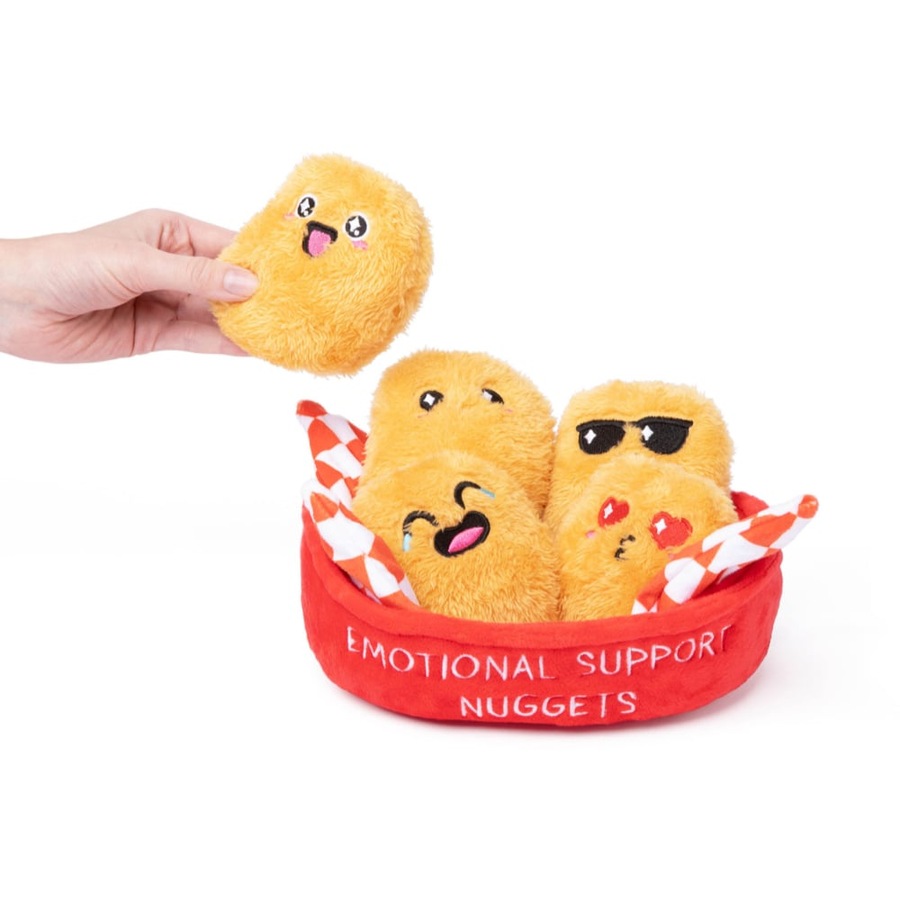 Emotional Support Nuggets Plush Set