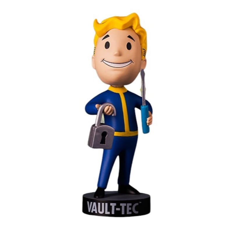 Buy Fallout Vault Boy Lock Pick 111 Series 1 Bobblehead Figure - MyDeal