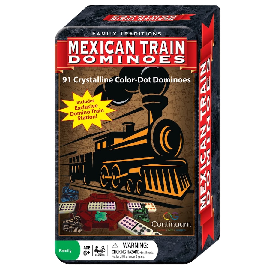 Family Traditions Mexican Train Dominoes