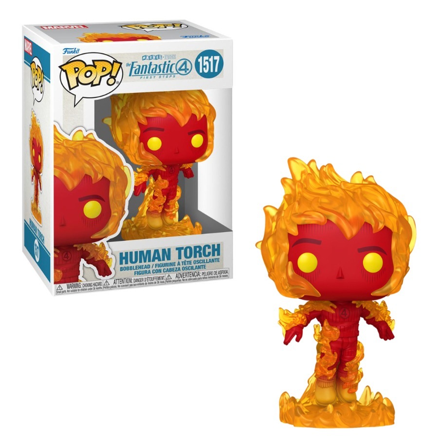Fantastic Four 2025 Human Torch Funko POP! Vinyl