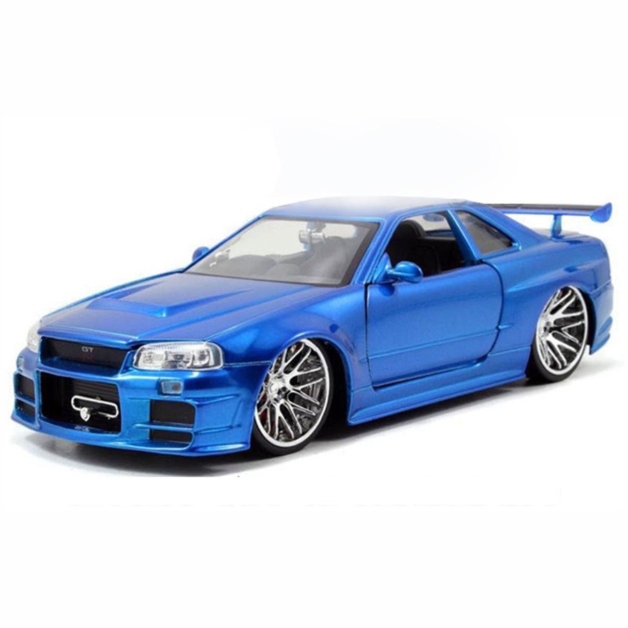 Fast and Furious Brian's Nissan Skyline R34 1:24 Scale Diecast Car