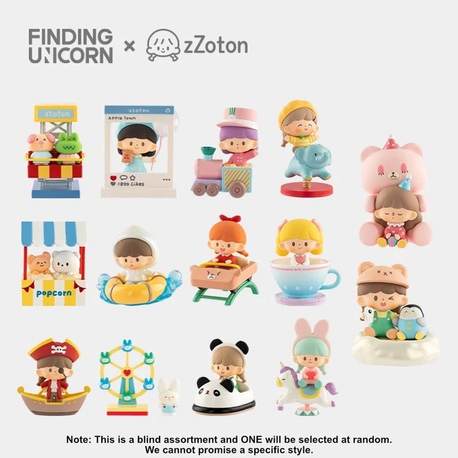 Finding Unicorn zZoton Treasure Land Series Blind Box