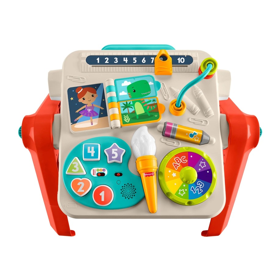 Fisher-Price Laugh and Learn 4-in-1 Activity Table and Easel