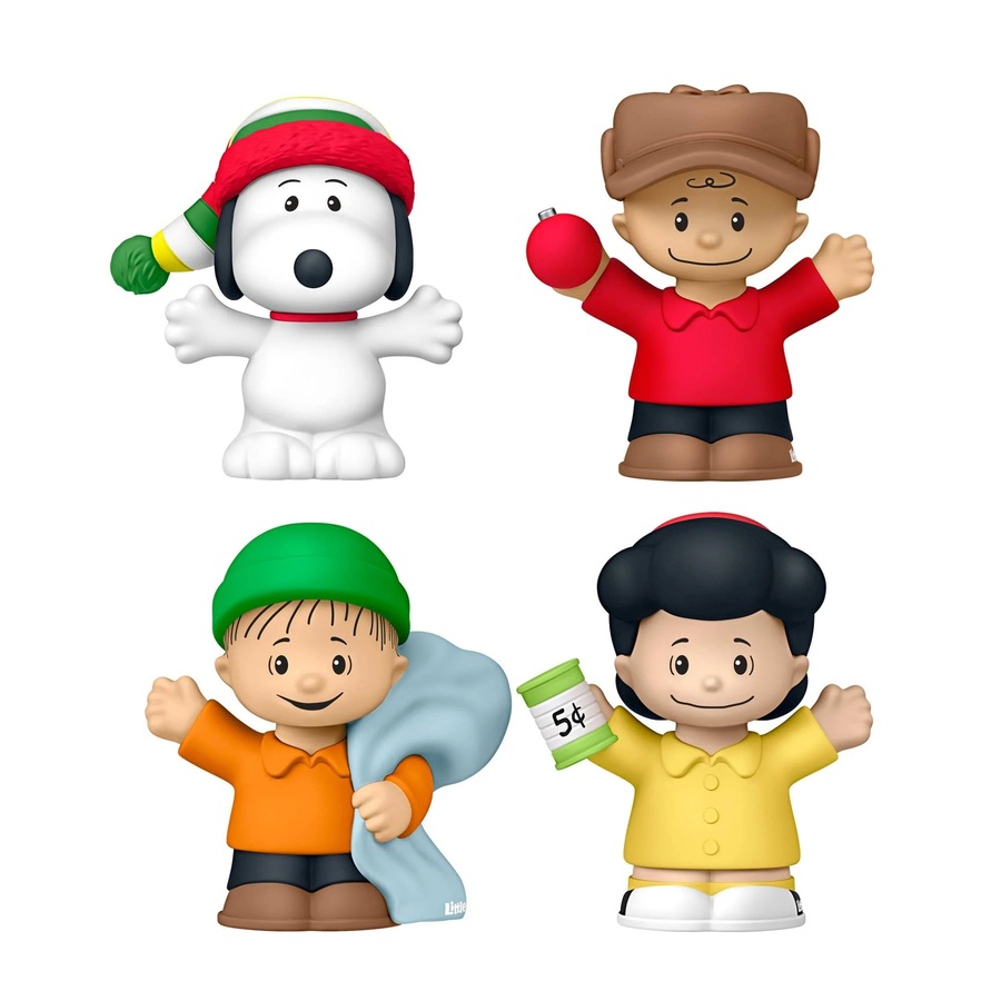 Fisher-Price Little People Collector Peanuts A Charlie Brown Christmas Special Edition Figure Set