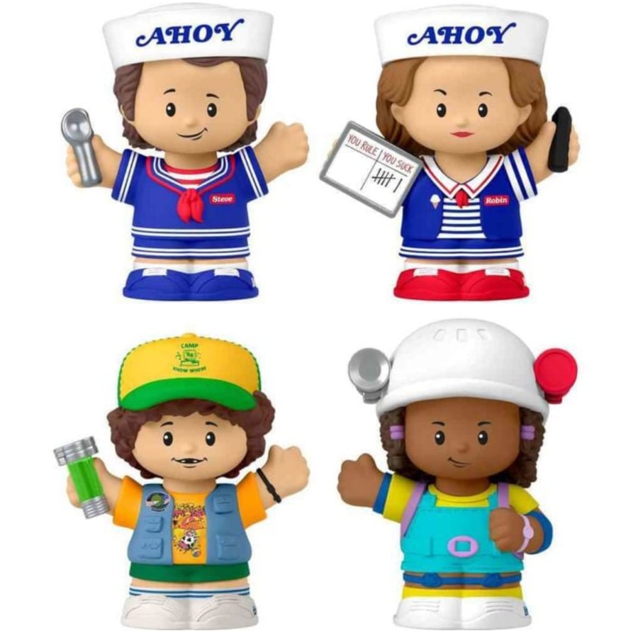 Fisher Price Little People Collector Stranger Things Scoops Troops Special Edition Figure Set