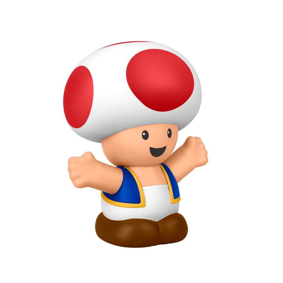 Fisher-Price Little People My Mario Toad Character Figure