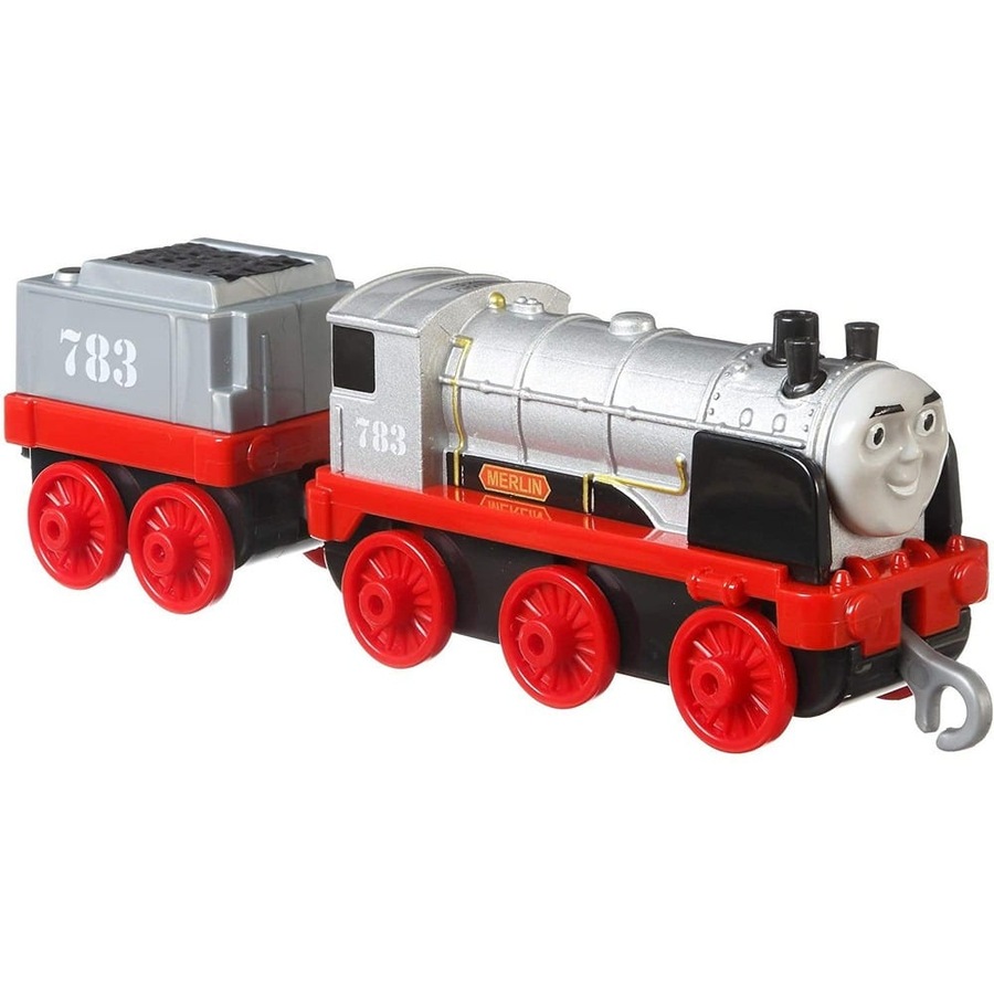 Fisher-Price Thomas and Friends Merlin the Invisible Metal Engine Train