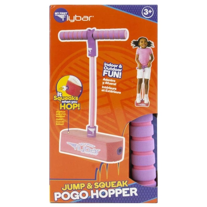 Buy Flybar Jump and Squeak Pogo Hopper Pink MyDeal