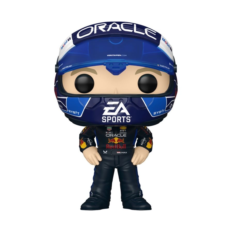 Formula 1 Oracle Red Bull Racing Max Verstappen with USA Helmet Funko POP! Vinyl