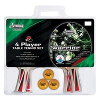 Formula Sports Warrior Table Tennis Set for 4 Players