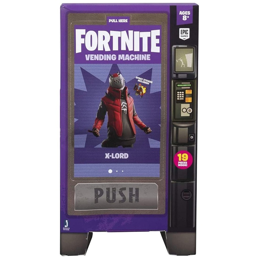 Fortnite Vending Machine X-Lord 4 inch Figure Pack