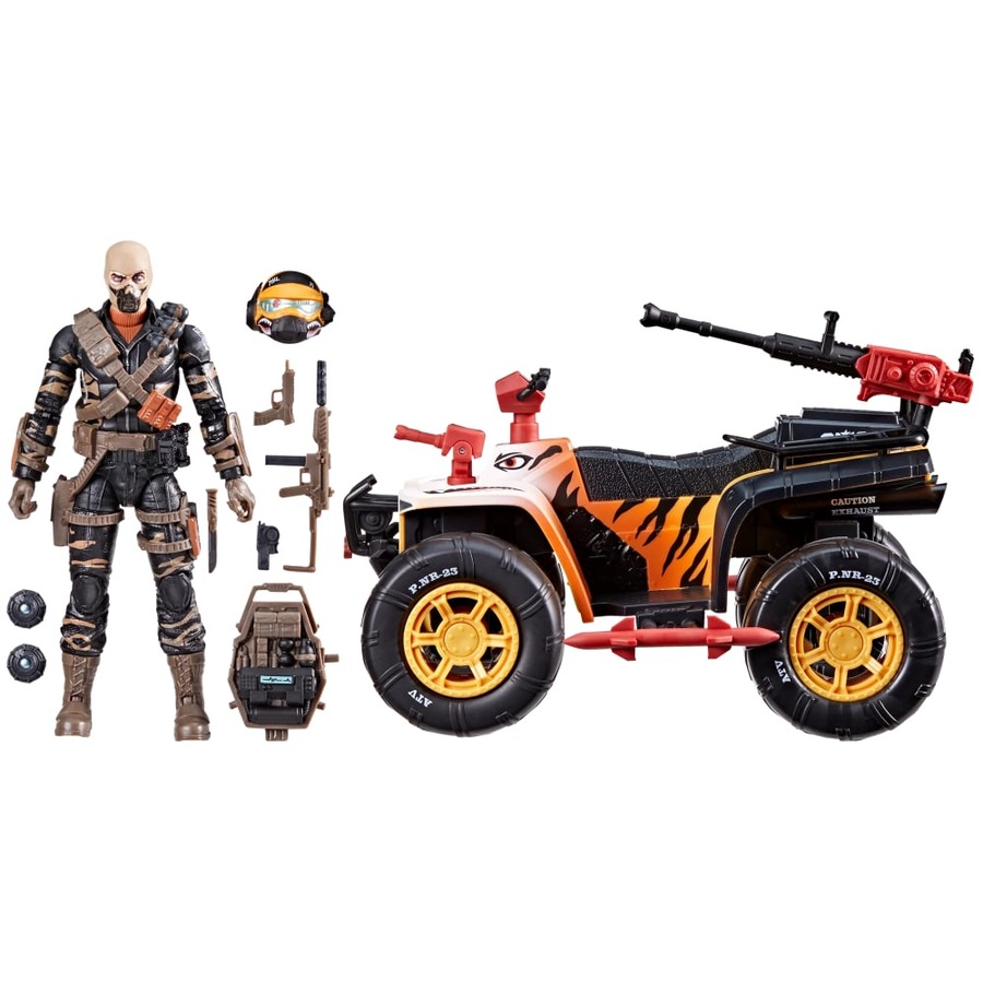 G.I. Joe Classified Series 137 Tiger Force Wreckage and Tiger Paw Action Figure