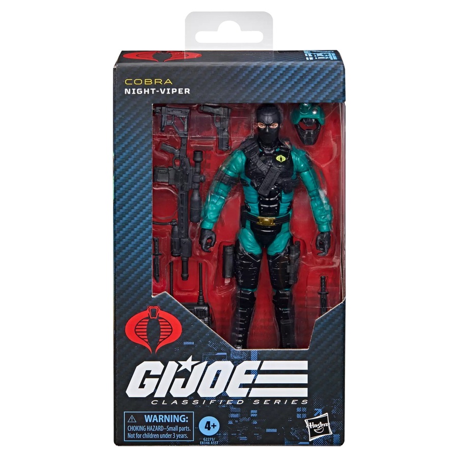 G.I. Joe Classified Series: #187 Night-Viper Action Figure