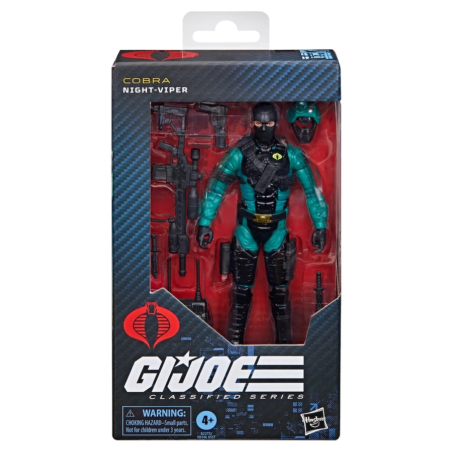 G.I. Joe Classified Series: #187 Night-Viper Action Figure