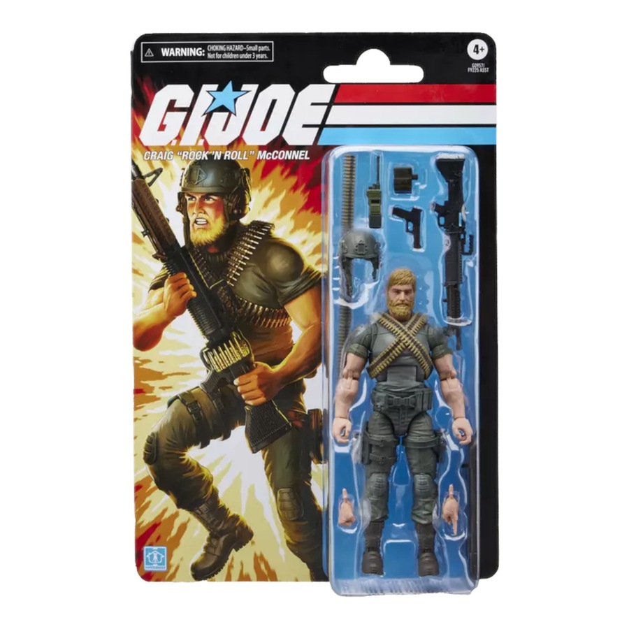 Buy G.I. Joe Classified Series Retro Cardback Craig Rock 'N Roll ...