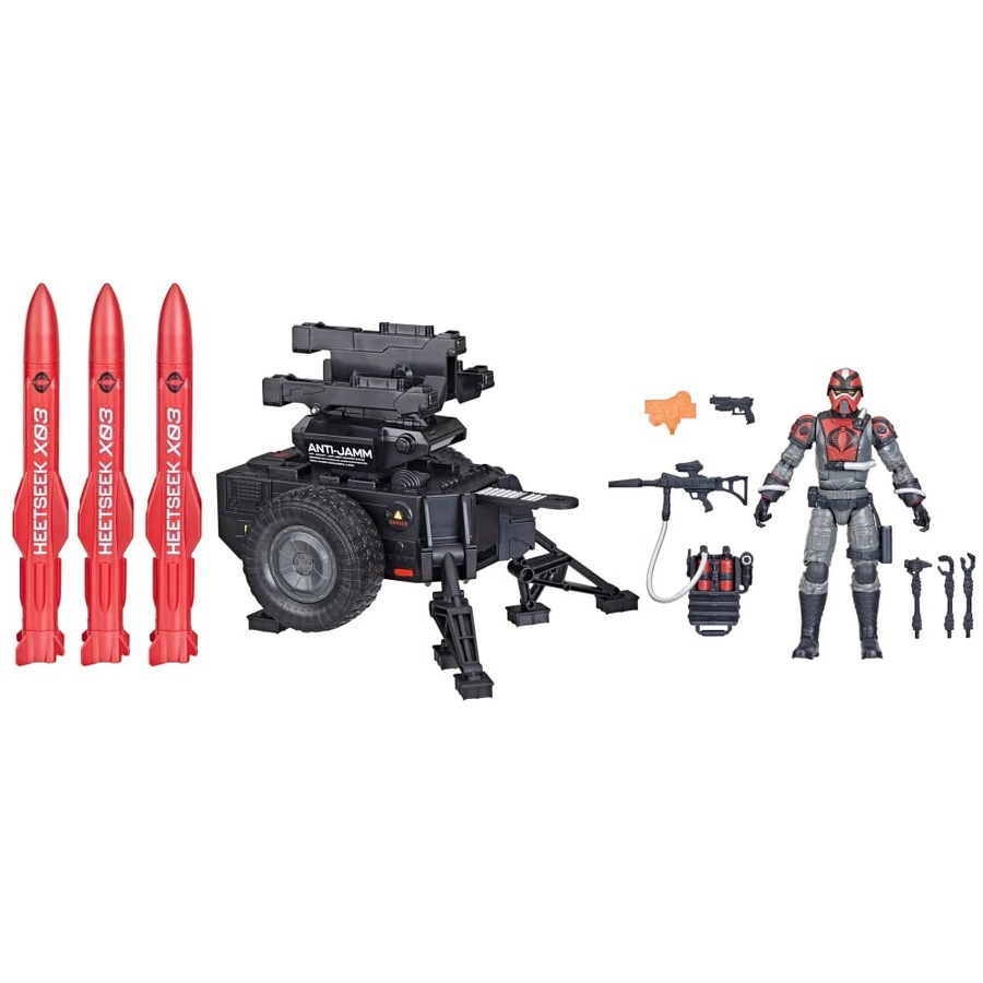 G.I. Joe Classified Series 111 Cobra H.I.S.S. Techno-Viper and H.M.S. Action Figure