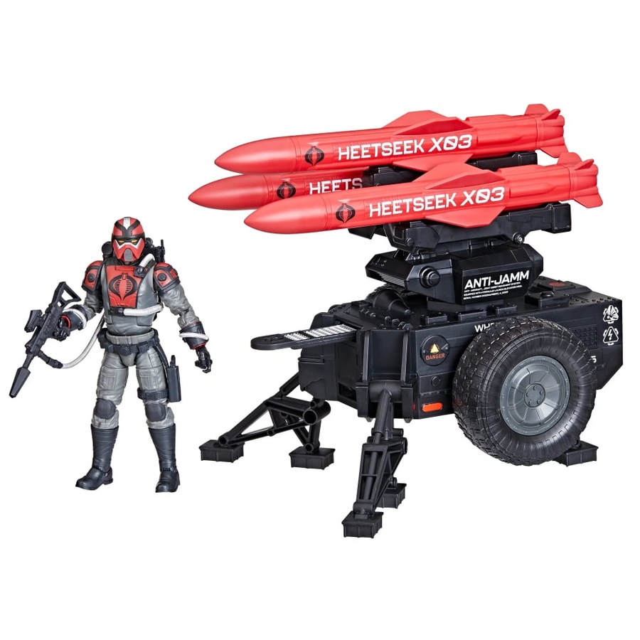 G.I. Joe Classified Series 111 Cobra H.I.S.S. Techno-Viper and H.M.S. Action Figure