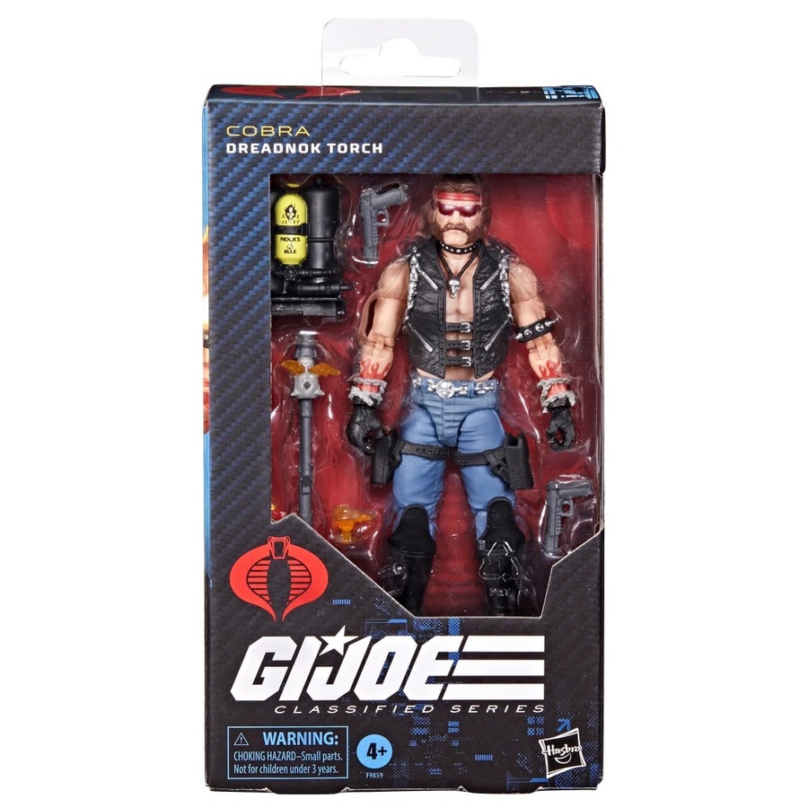 G.I. Joe Classified Series 123 Dreadnok Torch Action Figure