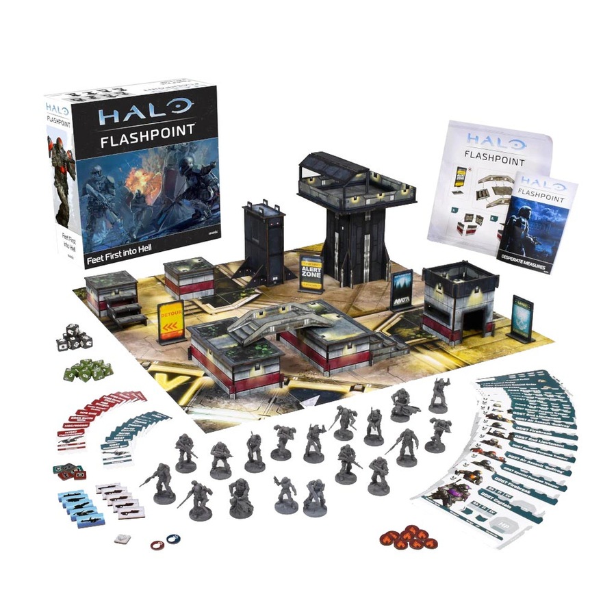 Buy HALO Flashpoint: ODST Feet First Into Hell Board Game - Everyday ...
