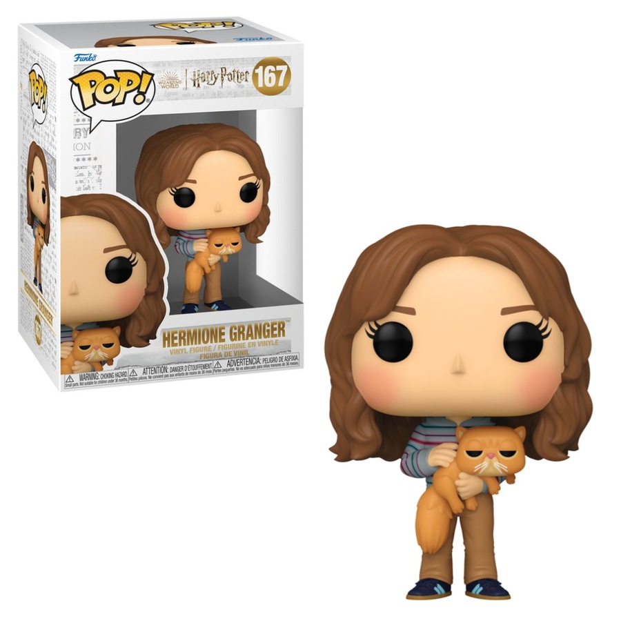Harry Potter Hermione Granger With Crookshanks Funko POP! Vinyl