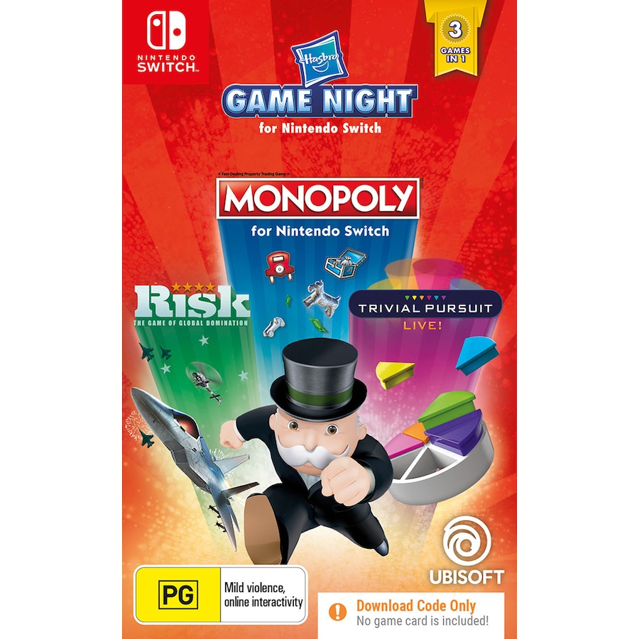 Hasbro Game Night For Nintendo Switch (Download Code) (Switch)