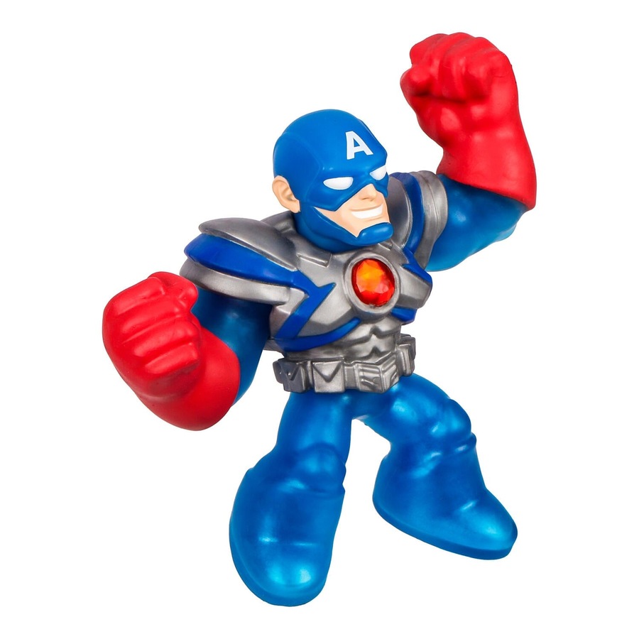 Heroes of Goo-Jit-Zu Marvel Series 11 Infinity Armor Captain America Hero Pack