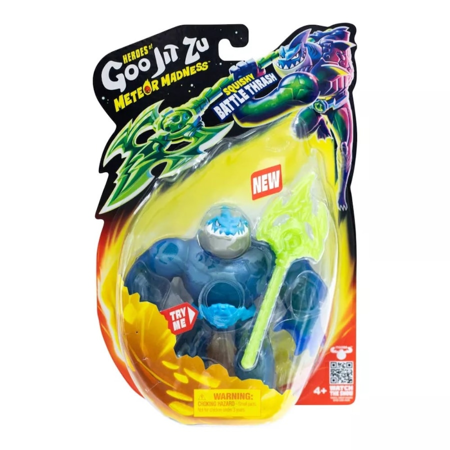 Heroes of Goo-Jit-Zu Series 14 Meteor Madness Thrash Hero Pack